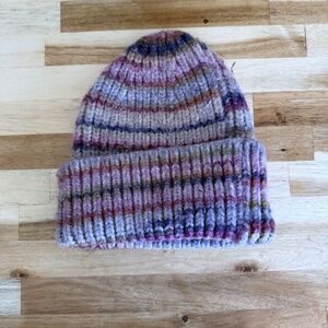 Vintage colorful, beanie hat